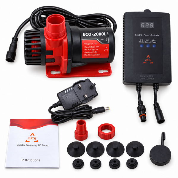 ZKSJ ECO-6000 Variable Speed DC Aquarium Pump