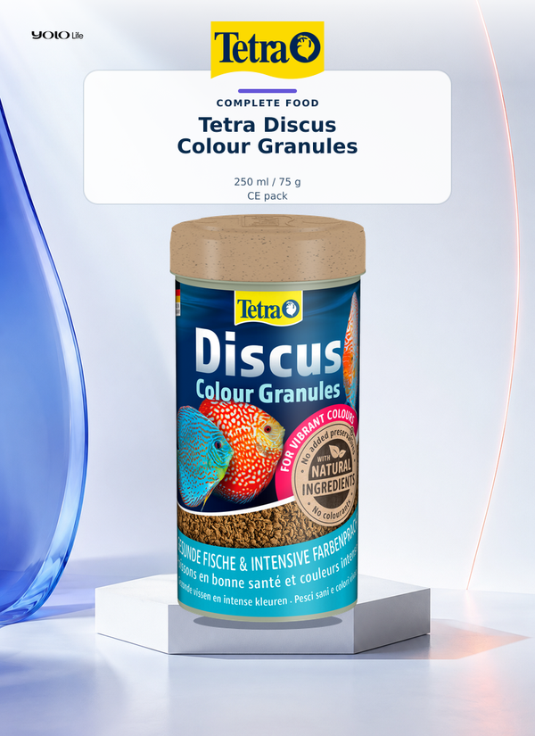 Tetra Discus Colour Granules Fish Food 250 mL (75 g)