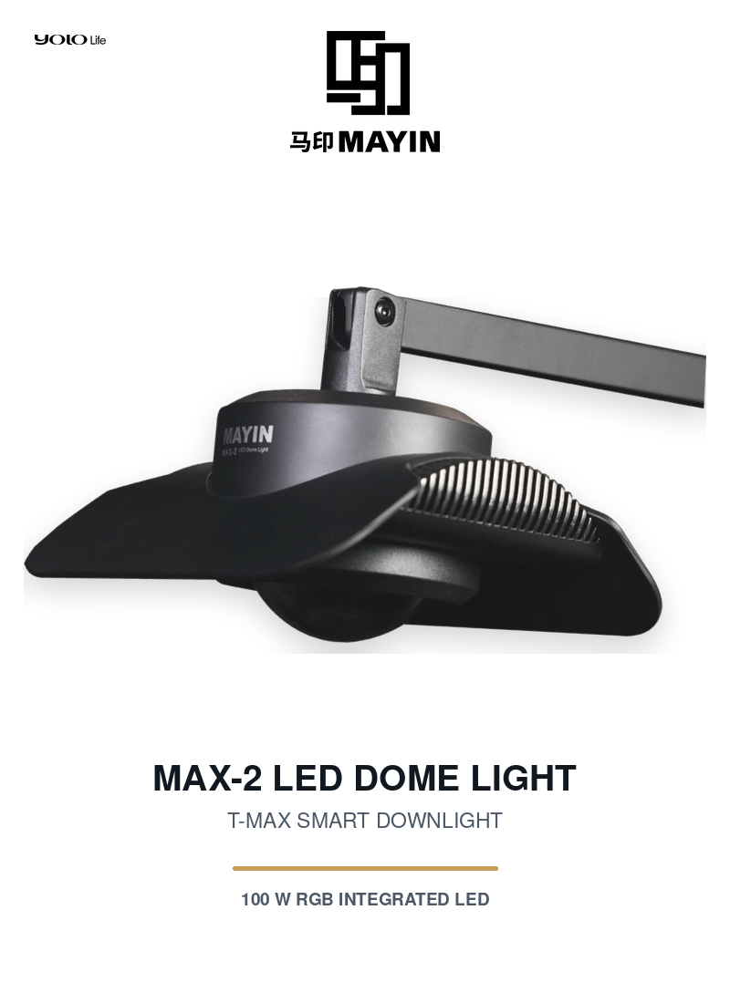 Mayin Aquarium LED, Full Spectrum Tank Lamp, Fish Light for Plants