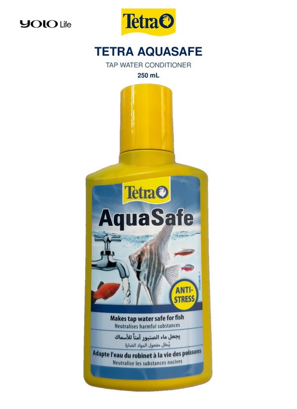 Tetra AquaSafe Water Conditioner 250 mL (approx. 8.45 fl oz)