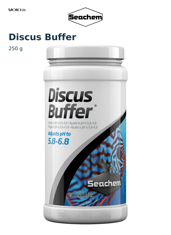 Seachem Discus Buffer Freshwater pH Buffer 250 g
