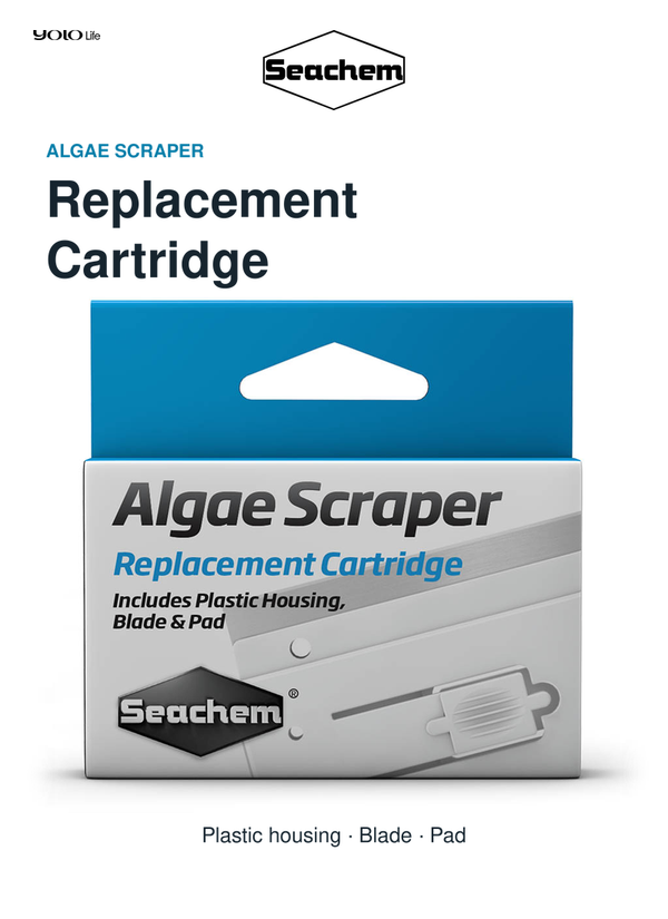Seachem Algae Scraper Replacement Cartridge Kit