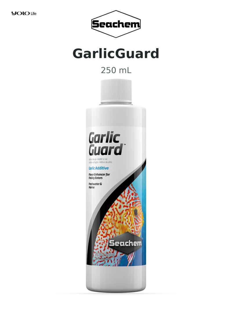 Seachem GarlicGuard Fish Food Soak 250 ml