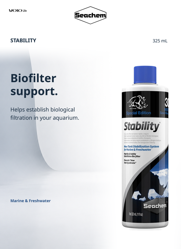 Seachem Stability Aquarium Bacteria Supplement 325 ml