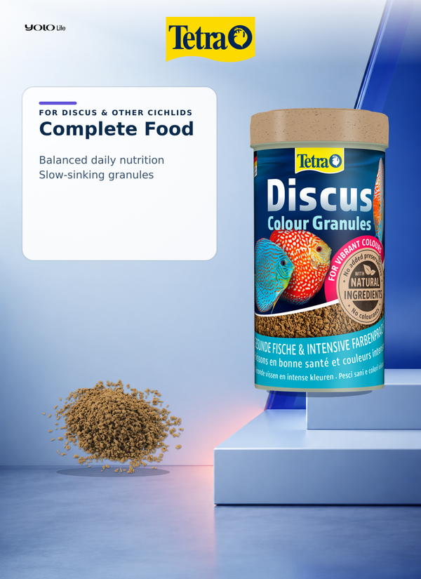 Tetra Discus Colour Granules Fish Food 250 mL (75 g)