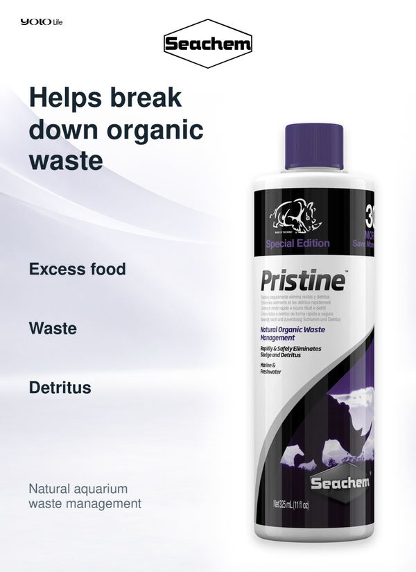 Seachem Pristine Aquarium Waste Management 325 ml
