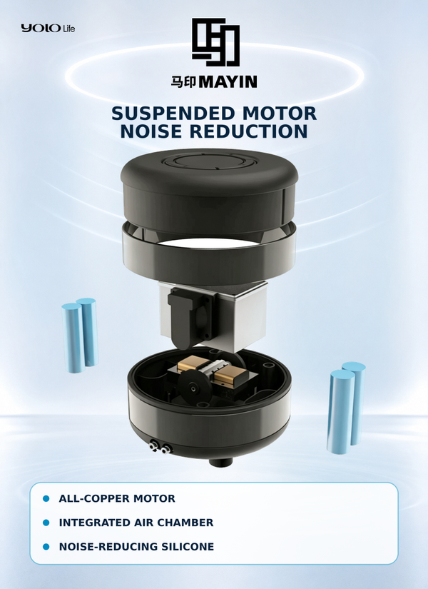 MAYIN Hamburger Air Pump S – Dual Outlet, 12 L/min