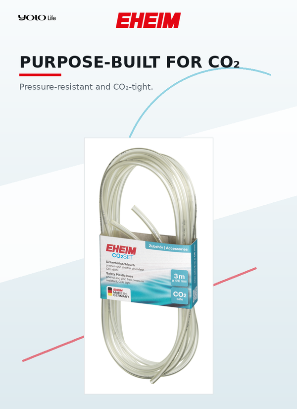 EHEIM CO₂ Hose 4/6 mm, 3000 mm