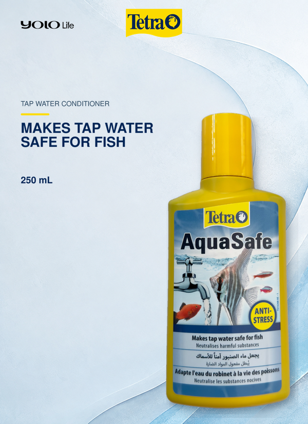 Tetra AquaSafe Water Conditioner 250 mL (approx. 8.45 fl oz)