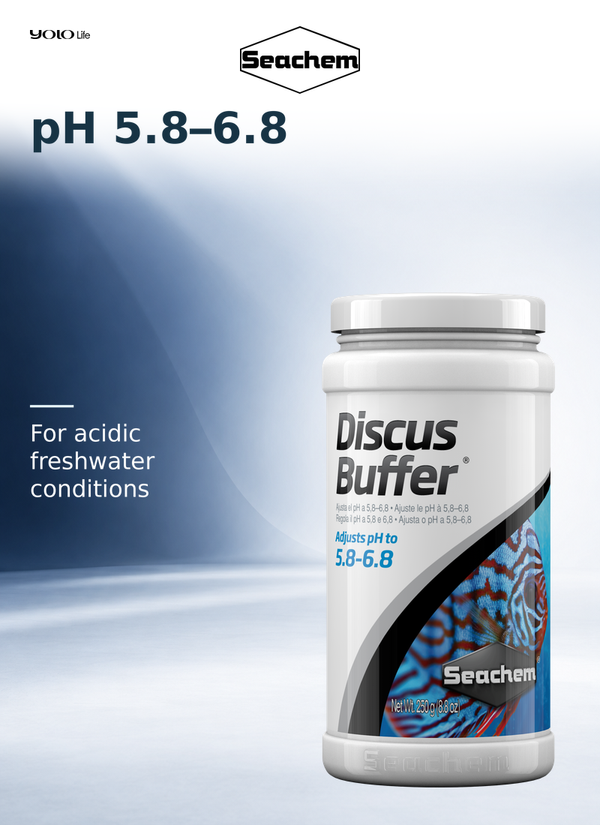 Seachem Discus Buffer Freshwater pH Buffer 250 g