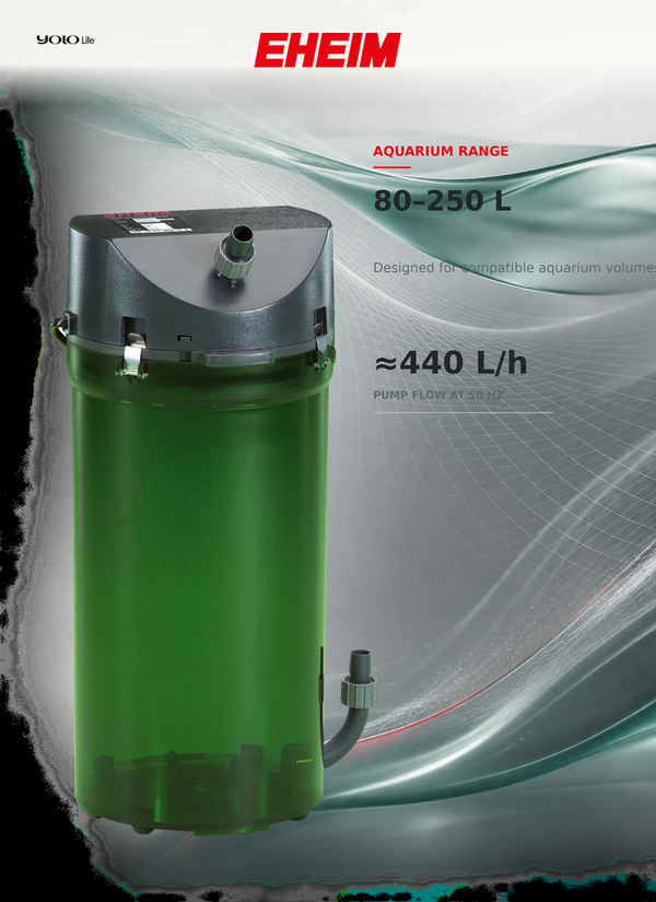 EHEIM classic 250 External Aquarium Filter