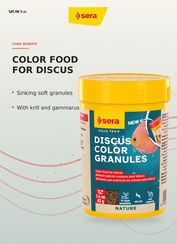 Sera Discus Color Granules 100 ml (42 g)