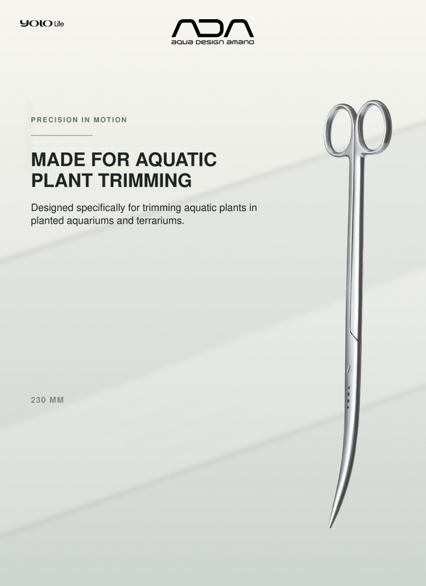 ADA DOOA Aqua Scissors Medium 230 mm – Aquarium Plant Trimming