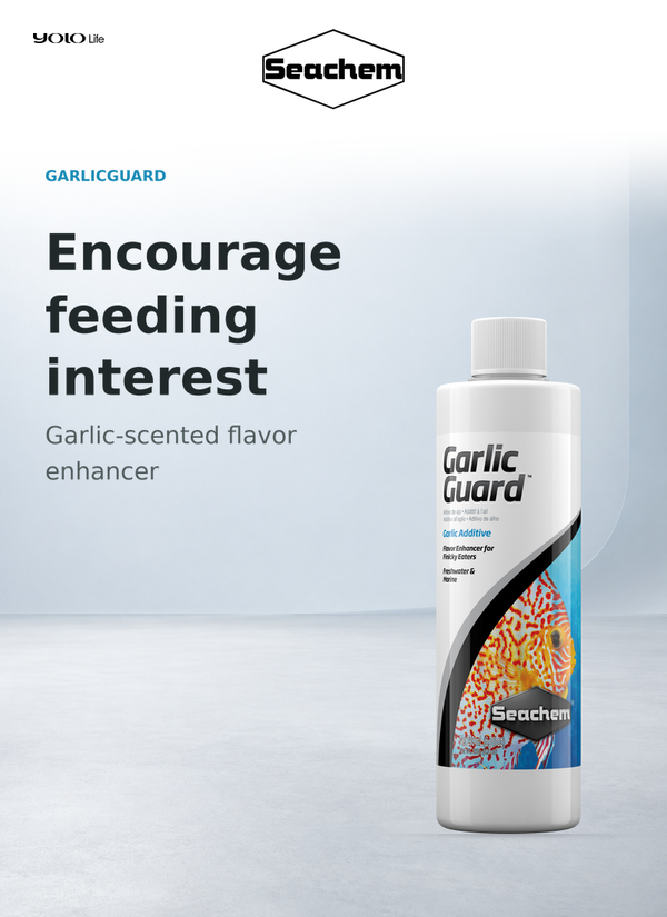 Seachem GarlicGuard Fish Food Soak 250 ml