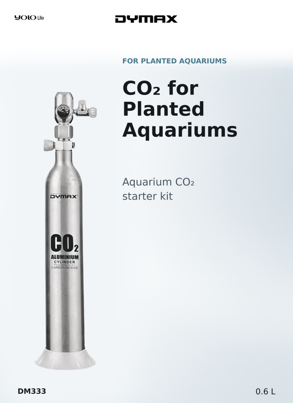 Dymax CO2 Aluminium Starter Kit 0.6 L