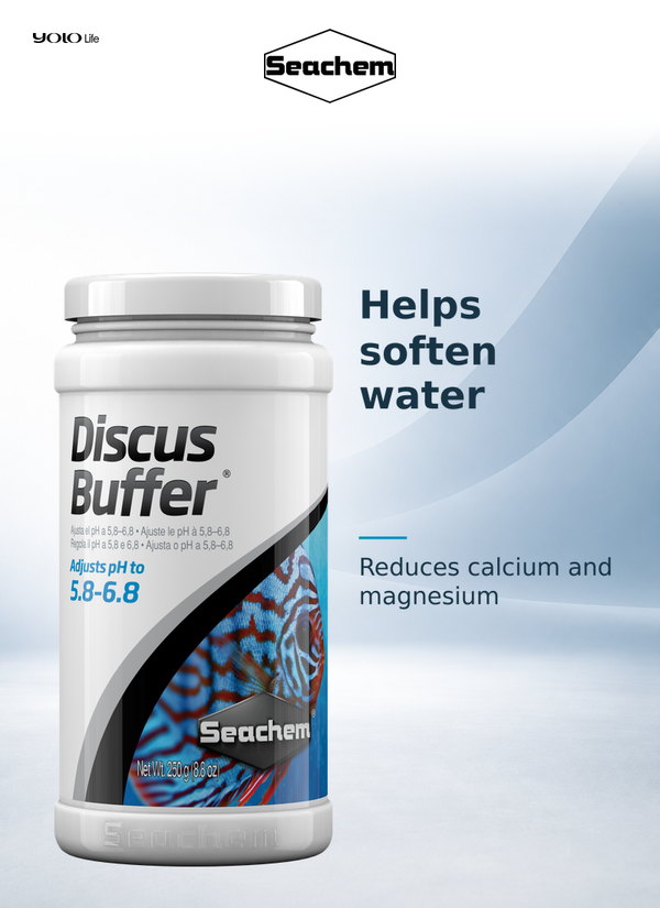 Seachem Discus Buffer Freshwater pH Buffer 250 g