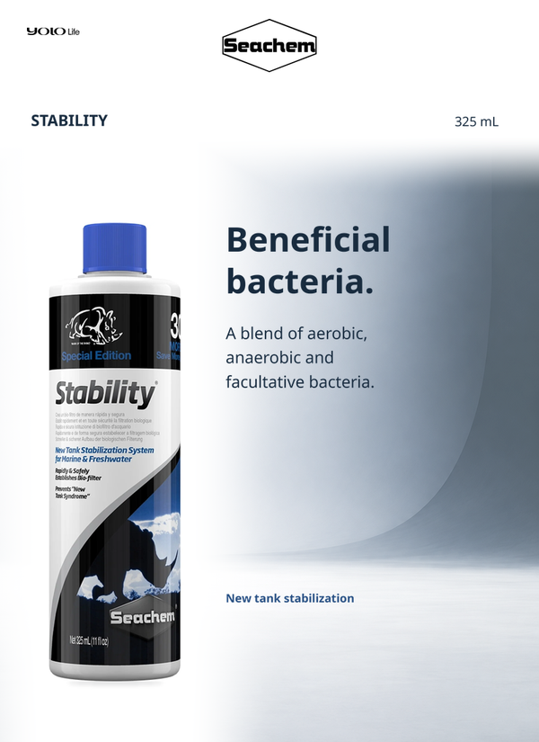 Seachem Stability Aquarium Bacteria Supplement 325 ml