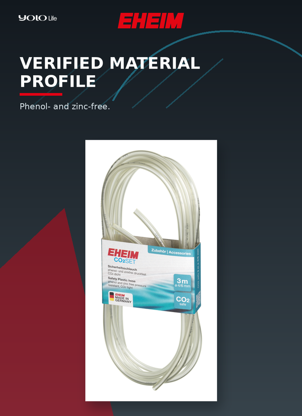 EHEIM CO₂ Hose 4/6 mm, 3000 mm