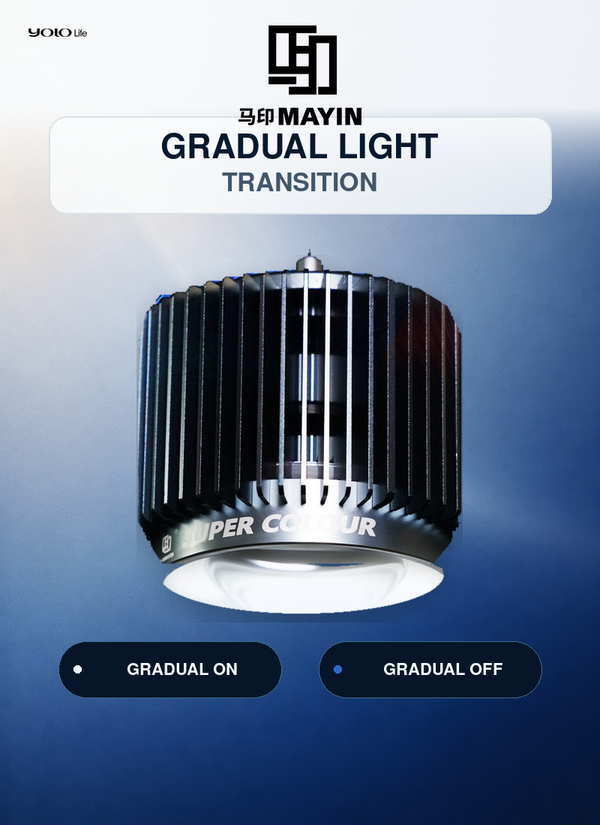 Mayin Full Spectrum Jiro LED Aquarium Light, 430mm, Fish and Plants