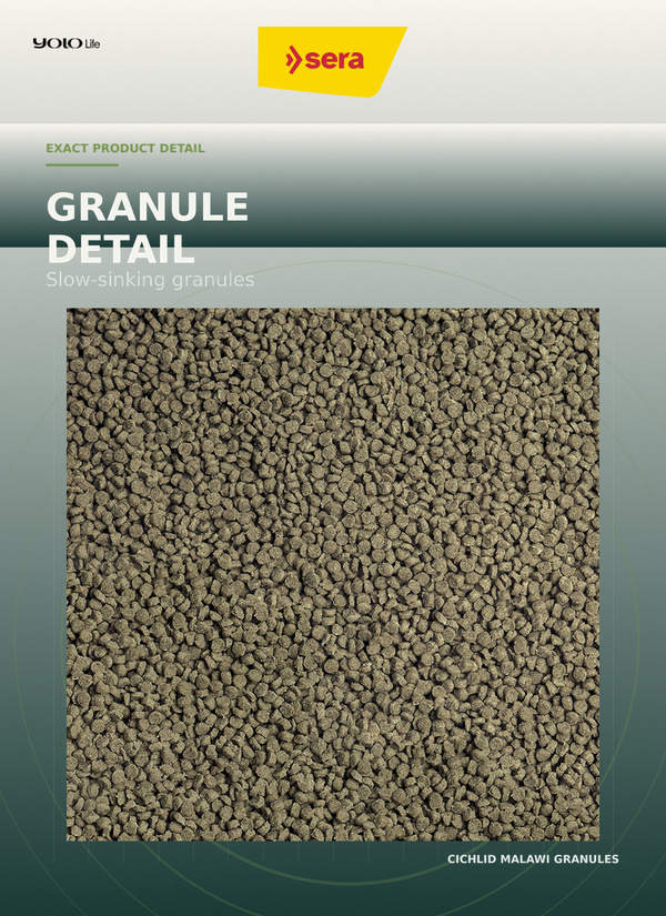 Sera Cichlid Malawi Granules 1000 ml (565 g)