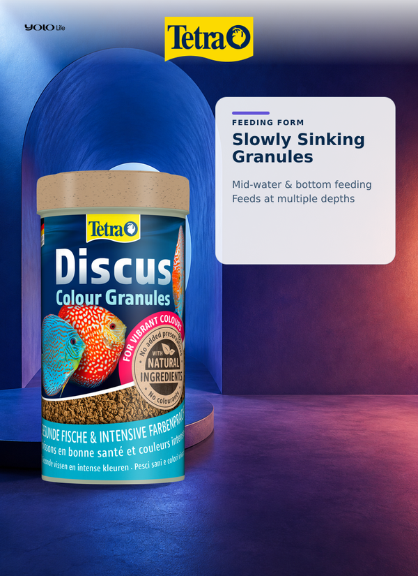 Tetra Discus Colour Granules Fish Food 250 mL (75 g)