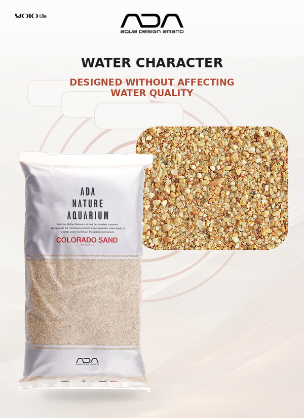 ADA Colorado Sand 2 kg – Natural Red Aquarium Sand