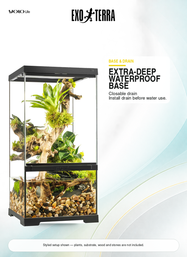 Exo Terra Pro Paludarium X-Small X-Tall 300 × 300 × 600 mm