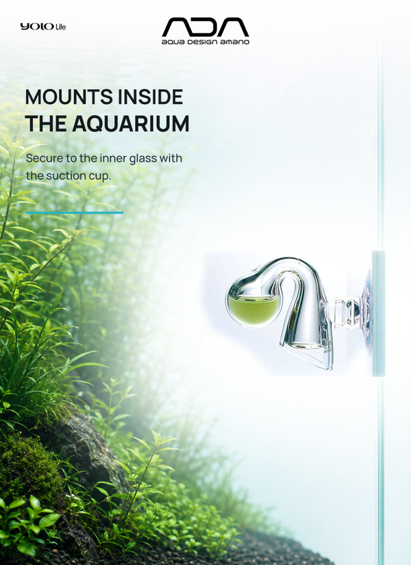 ADA Drop Checker, CO2 Monitor, Glass Tester, for Testing, Care, Growth