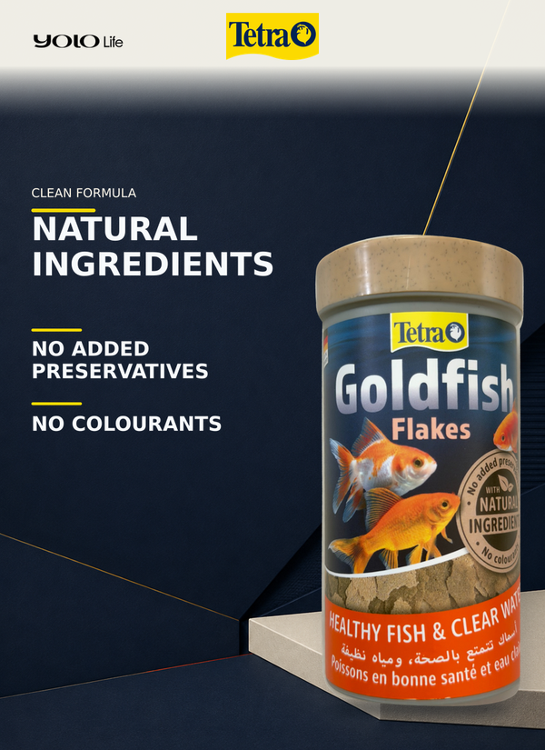 Tetra Goldfish Flakes Fish Food 250 mL (52 g)