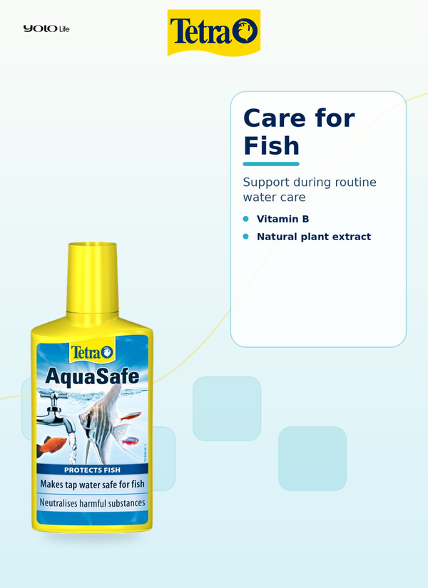 Tetra AquaSafe Water Conditioner 50 mL (approx. 1.69 fl oz)