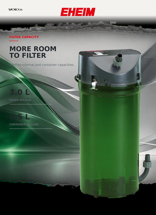 EHEIM classic 250 External Aquarium Filter