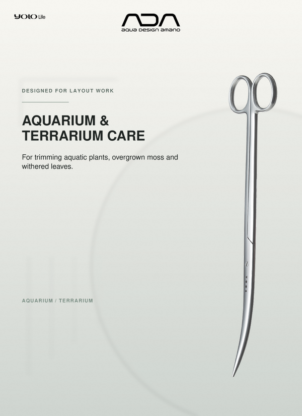 ADA DOOA Aqua Scissors Medium 230 mm – Aquarium Plant Trimming