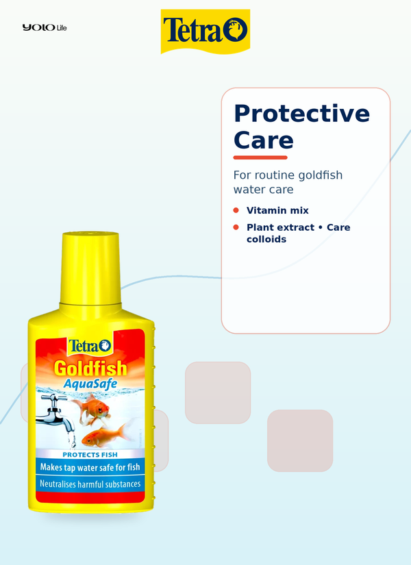 Tetra Goldfish AquaSafe Water Conditioner 100 mL (approx. 3.38 fl oz)