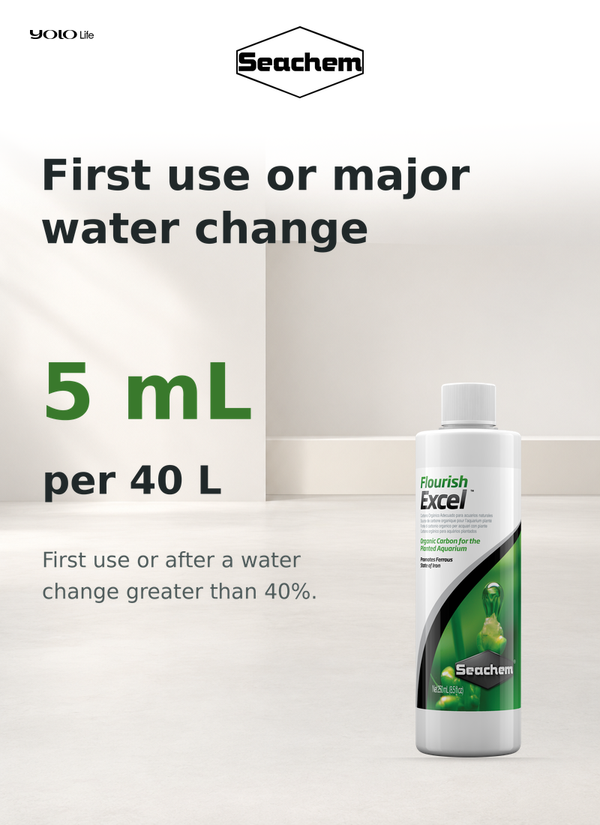 Seachem Flourish Excel Organic Carbon Supplement 250 ml