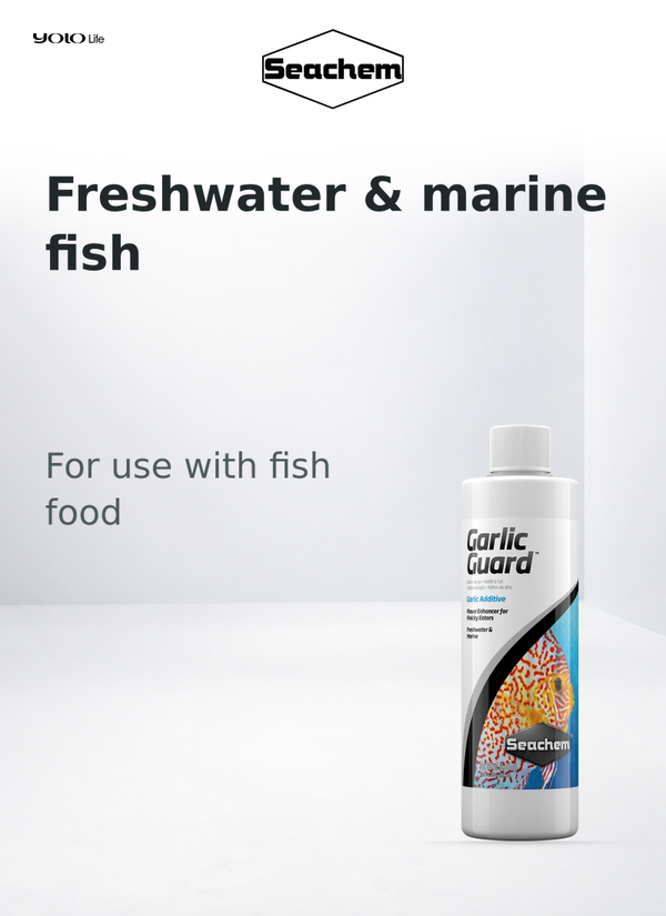 Seachem GarlicGuard Fish Food Soak 250 ml