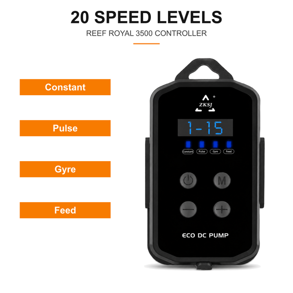 ZKSJ Reef Royal 3500 Variable Speed DC Aquarium Pump