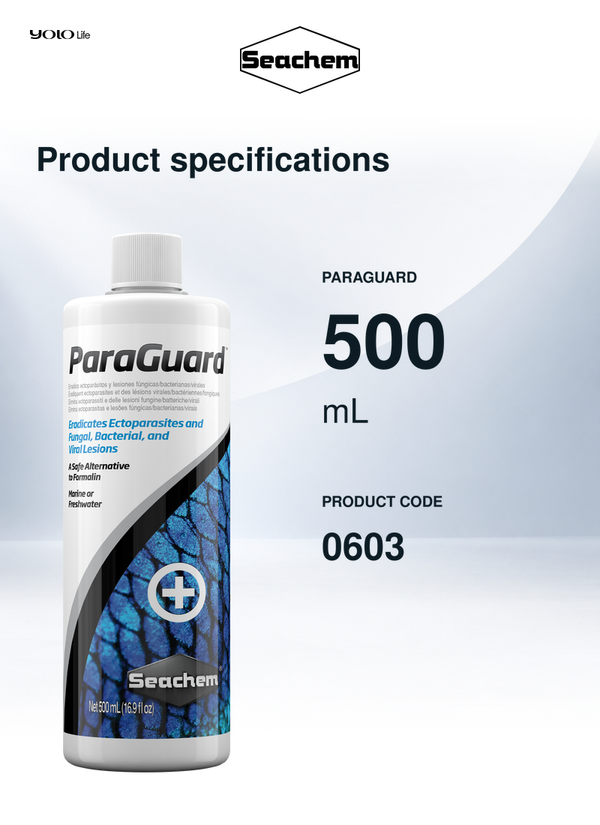 Seachem ParaGuard Aquarium Fish Treatment 500 ml