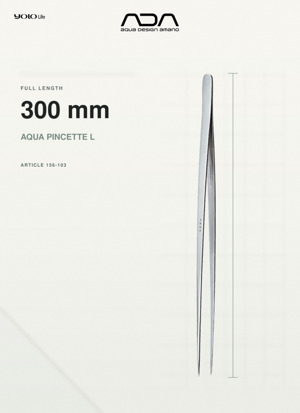 ADA DOOA Aqua Pincette Large 300 mm – Aquarium Planting Tweezers