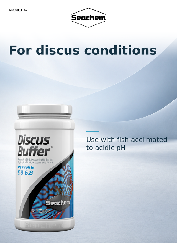 Seachem Discus Buffer Freshwater pH Buffer 250 g