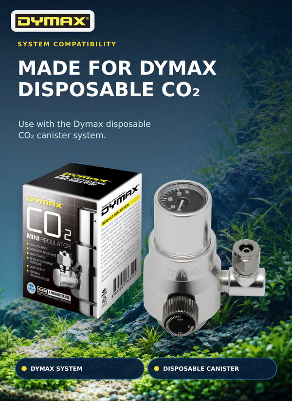 Dymax CO2 Mini Regulator for Aquariums