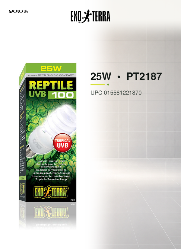 Exo Terra UVB 100 Tropical 25 W