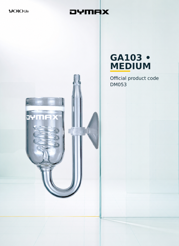 Dymax GA103 (Medium) CO2 Atomizer, Diffuser, for Tanks, Plants