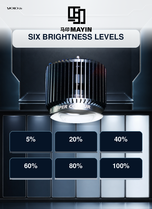 Mayin Full Spectrum Jiro LED Aquarium Light, 430mm, Fish and Plants