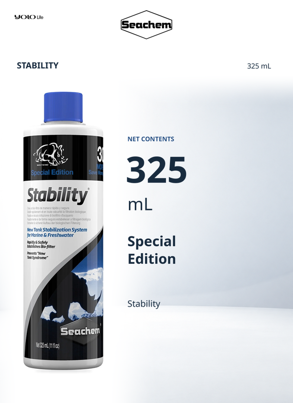 Seachem Stability Aquarium Bacteria Supplement 325 ml