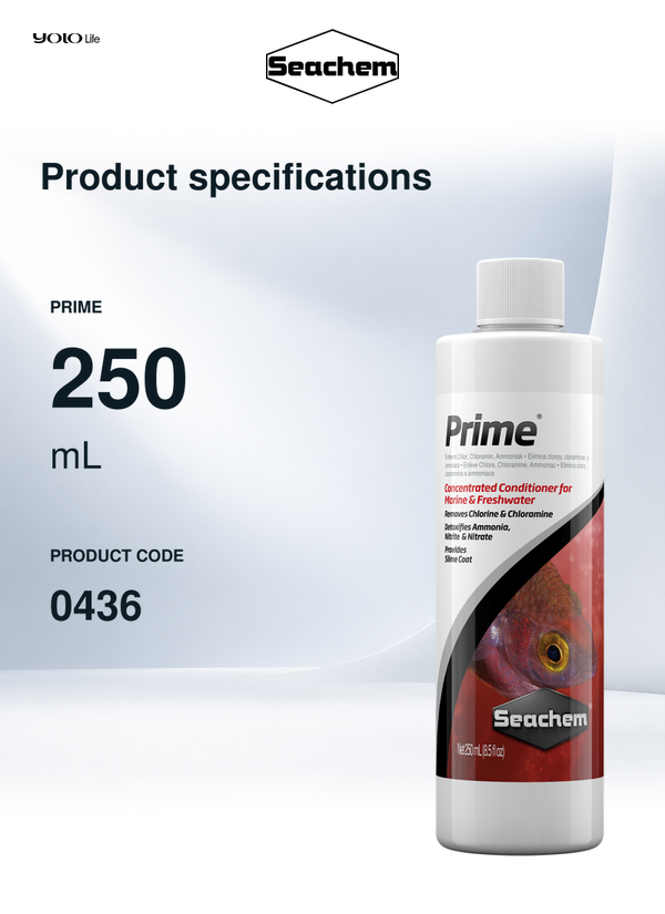 Seachem Prime Aquarium Water Conditioner 250 ml