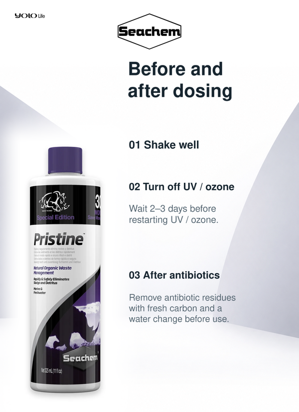 Seachem Pristine Aquarium Waste Management 325 ml