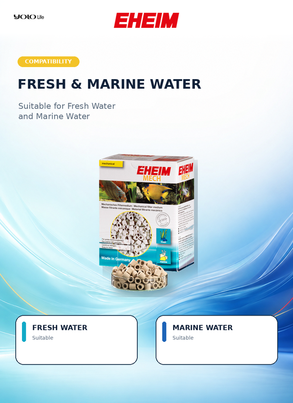 EHEIM MECH 840 g (Approx. 1 L) Filter Media