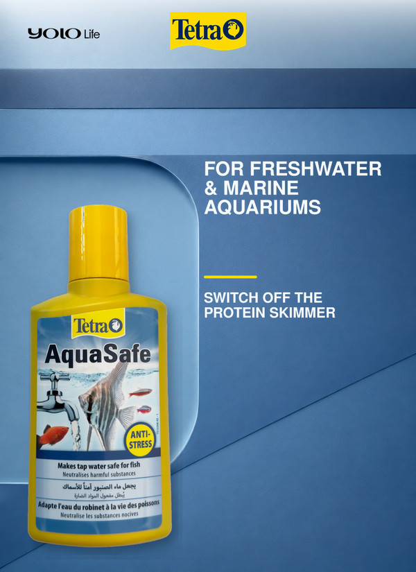 Tetra AquaSafe Water Conditioner 250 mL (approx. 8.45 fl oz)