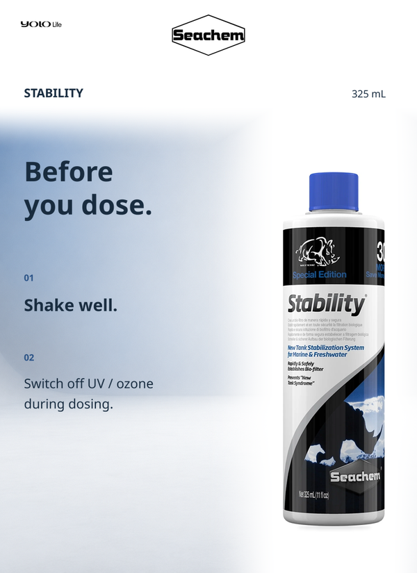 Seachem Stability Aquarium Bacteria Supplement 325 ml