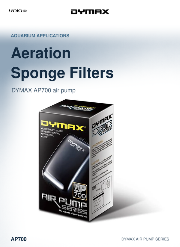Dymax AP700 Aquarium Air Pump